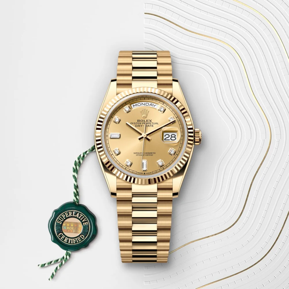 Rolex Day-Date 36 Oyster, 36 mm, žlté zlato M128238-0132
