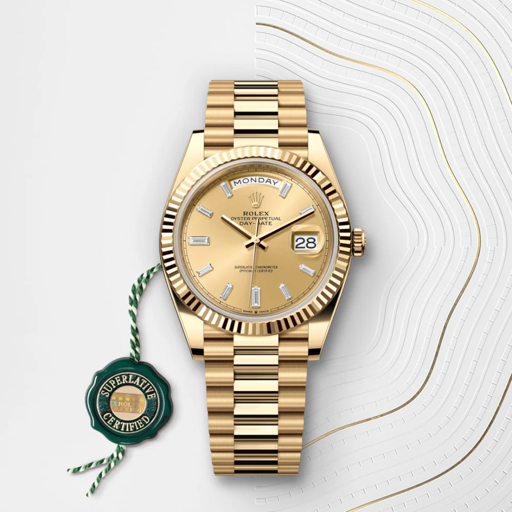 Rolex Day-Date 40 Oyster, 40 mm, žlté zlato M228238-0005