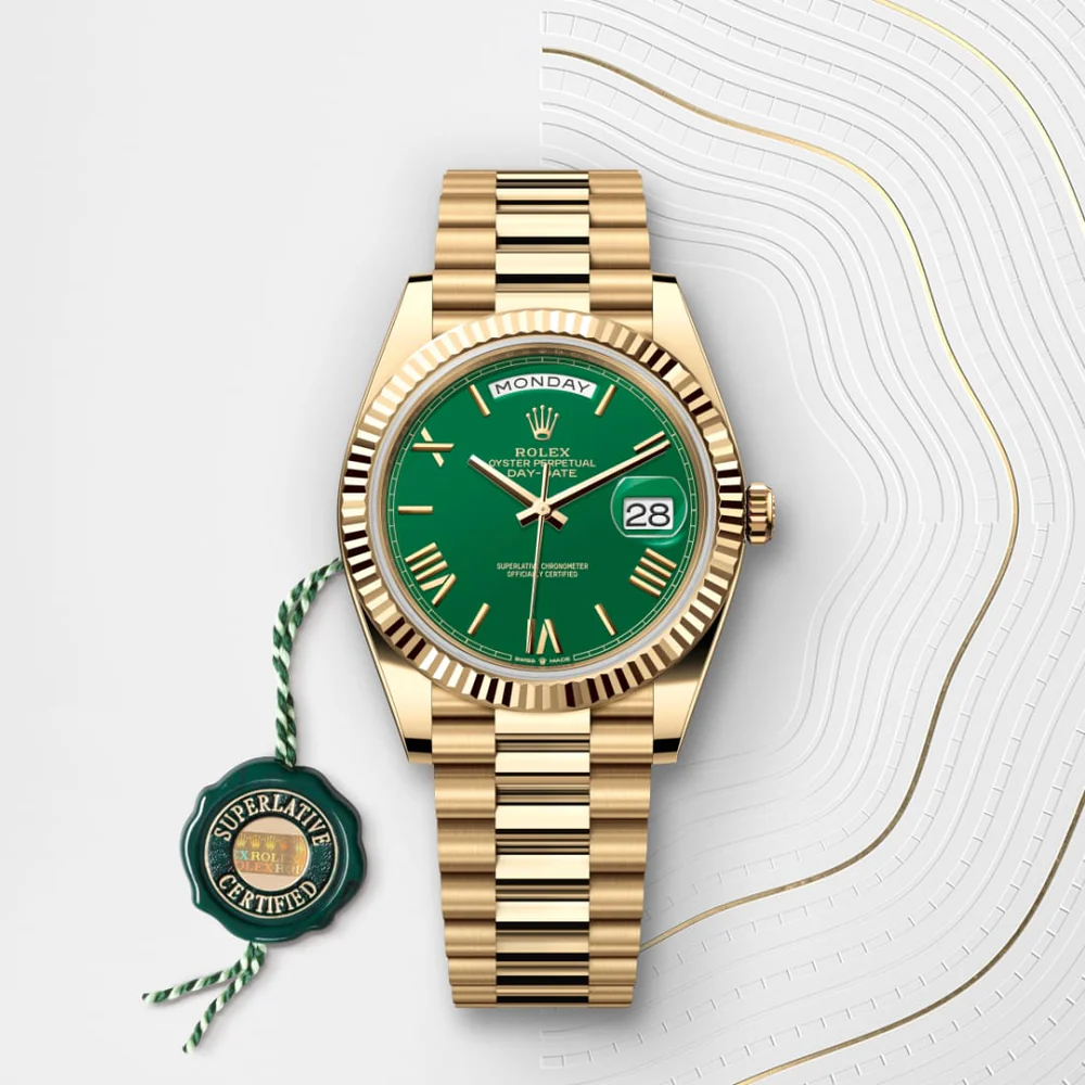 Rolex Day-Date 40 Oyster, 40 mm, žluté zlato M228238-0061