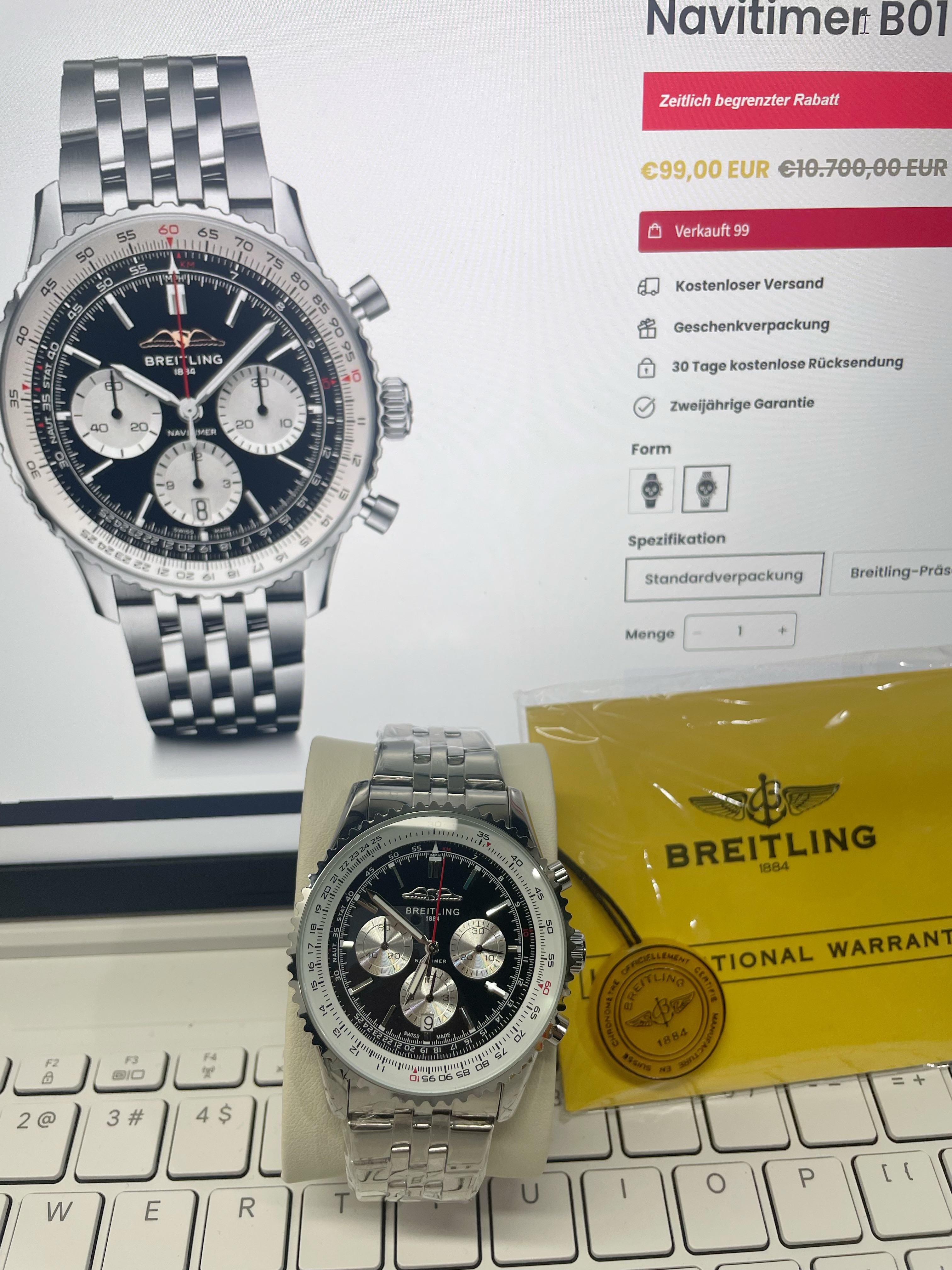 Navitimer B01 Chronograf 43