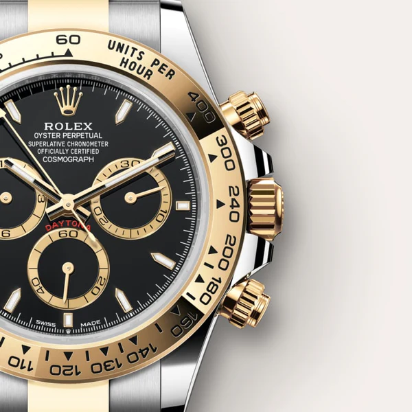 Rolex Cosmograph Daytona Oyster, 40 mm, Oystersteel a žluté zlato M126503-0003