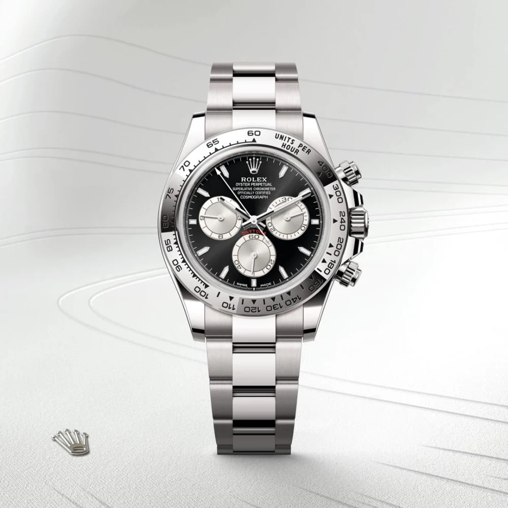 Rolex Cosmograph Daytona Oyster, 40 mm, bílý zlato M126509-0001