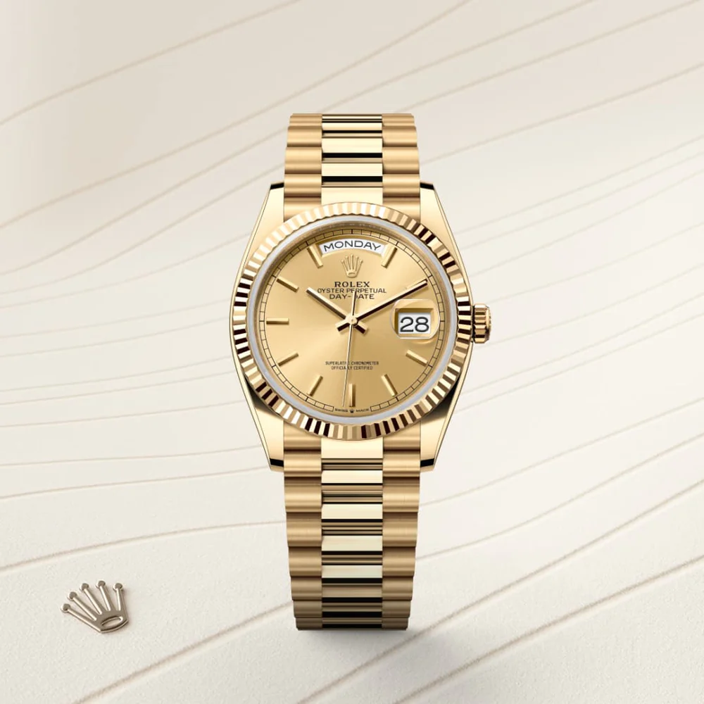 Rolex Day-Date 36 Oyster, 36 mm, žluté zlato M128238-0045
