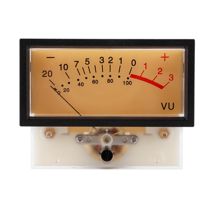 Audio LED VU Meter dB Volume Display Sound Level Indicator for Home Audio, Studio & DIY Projects
