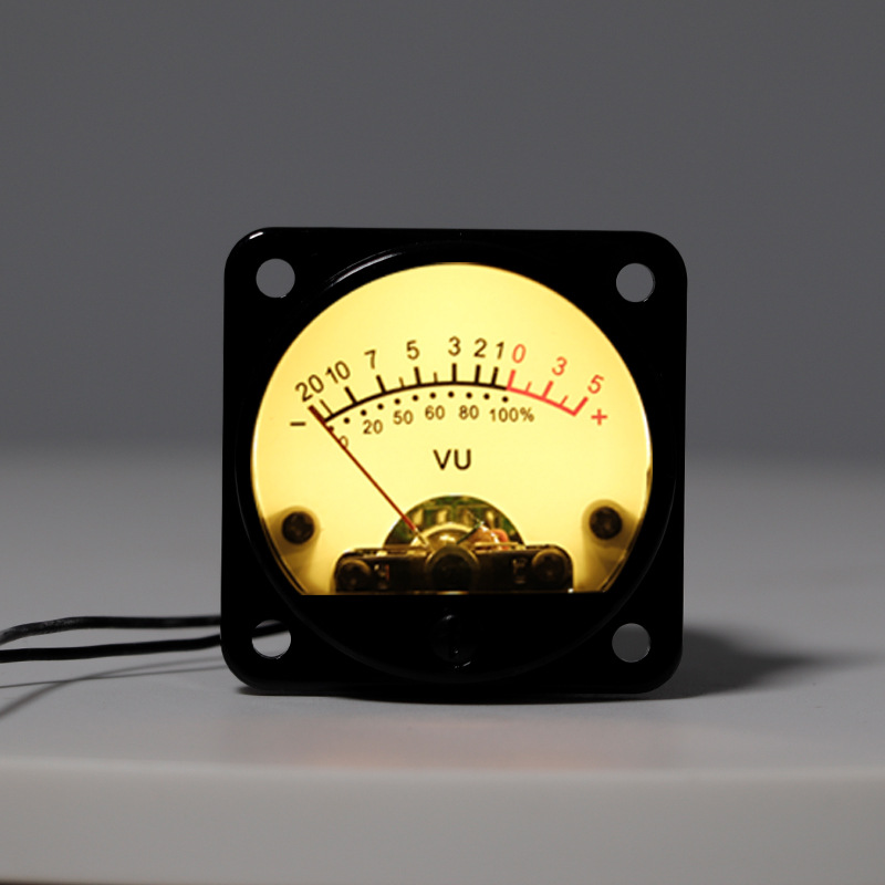 Analog VU Meter Panel DB Audio Level Indicator For Amplifier