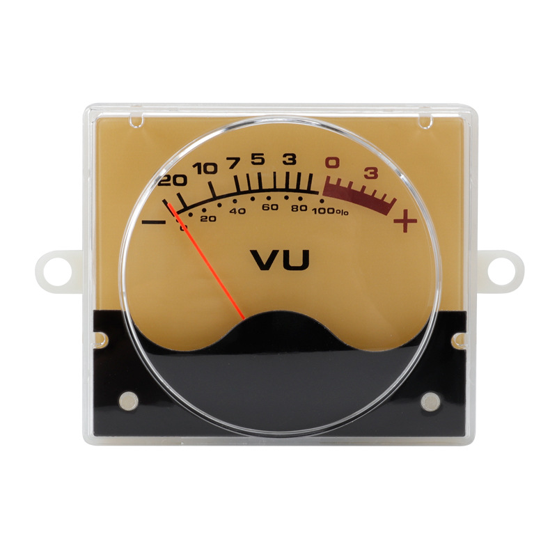 Customizable P-55SI Analog VU Meter Audio Power Level Meter dB Panel for Amplifier Mixer Studio Equipment