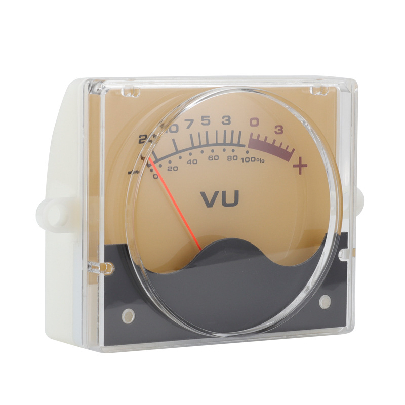 Customizable P-55SI Analog VU Meter Audio Power Level Meter dB Panel for Amplifier Mixer Studio Equipment