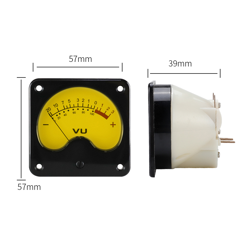 45mm Analog Ammeter Panel Meter DC Current Gauge High Precision