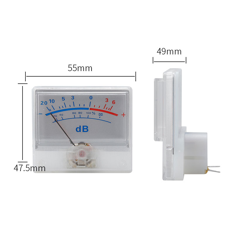 High Precision P-55B Digital Ammeter with IP55 Protection 1 Year Warranty Backlight DC Panel Meter
