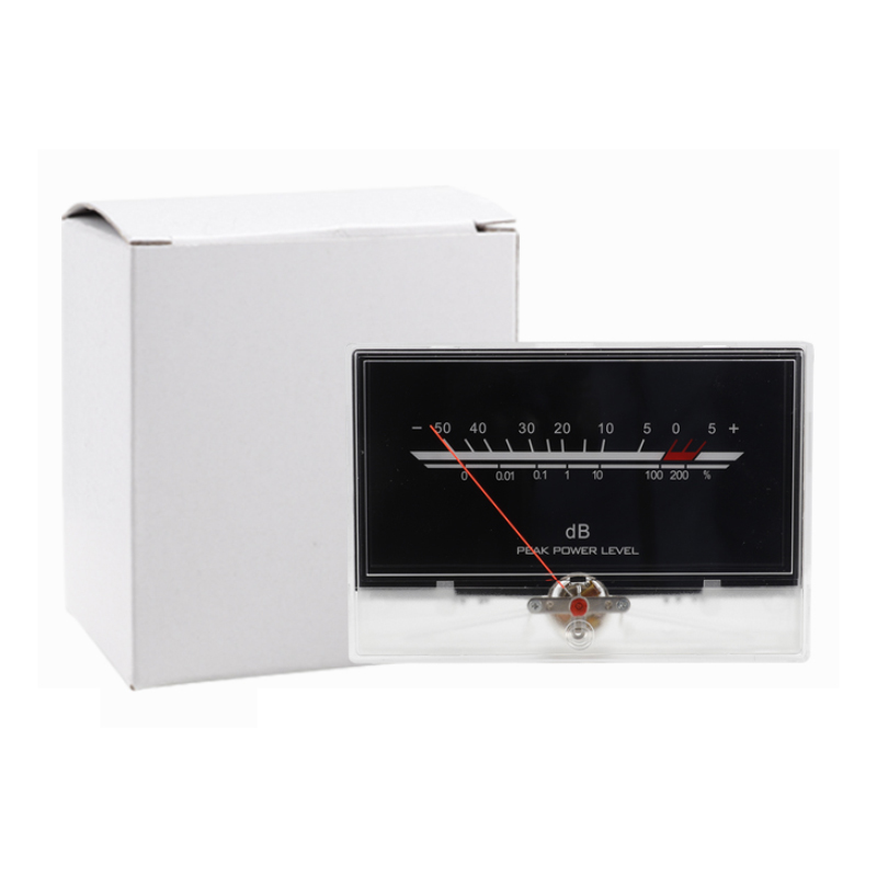 Vintage Analog VU Meter Audio Level dB Panel for Mixer Amplifier