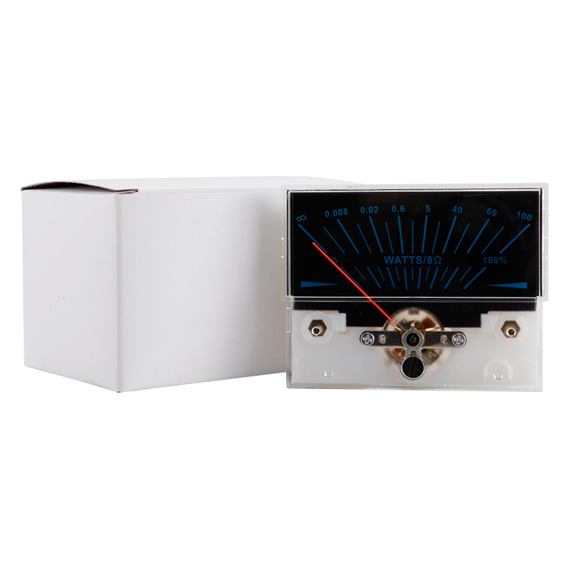 High-Precision Analog Audio Vu Meter Power LED Display for Amplifier Level Signal Stereo DB Indicator with Bo Music Light