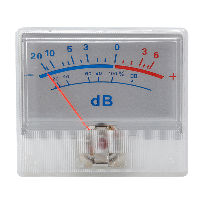 Hot Sale Analog VU Meter dB Panel Audio Level Meter for Amplifier Mixer Recording Equipment