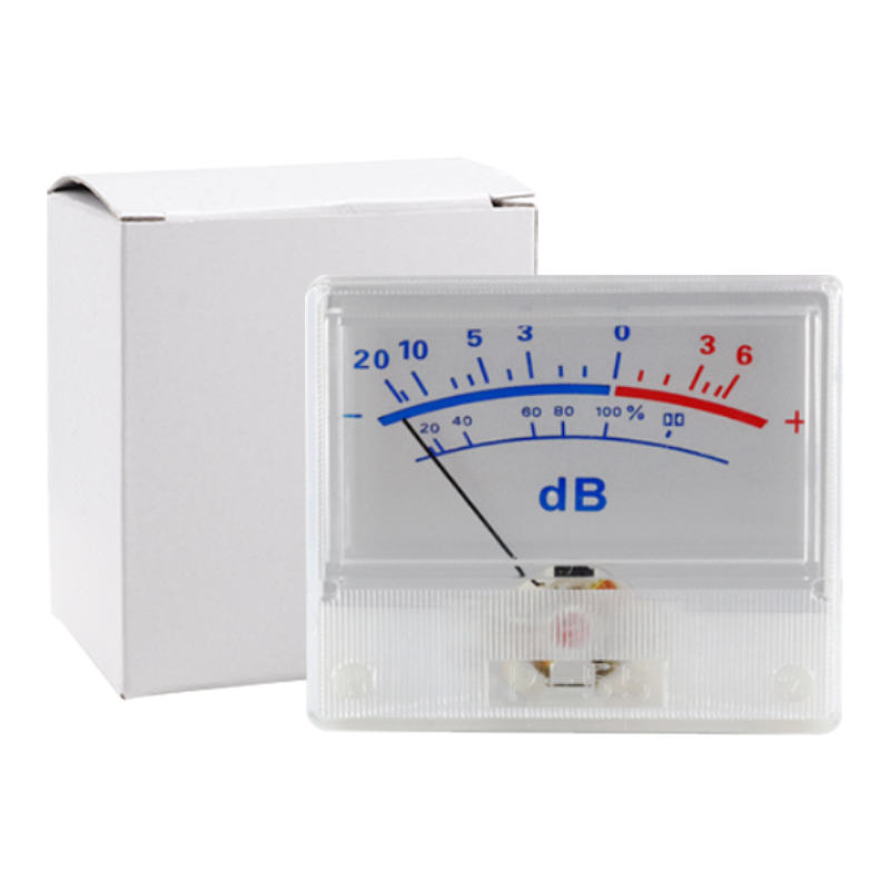 Hot Sale Analog VU Meter dB Panel Audio Level Meter for Amplifier Mixer Recording Equipment