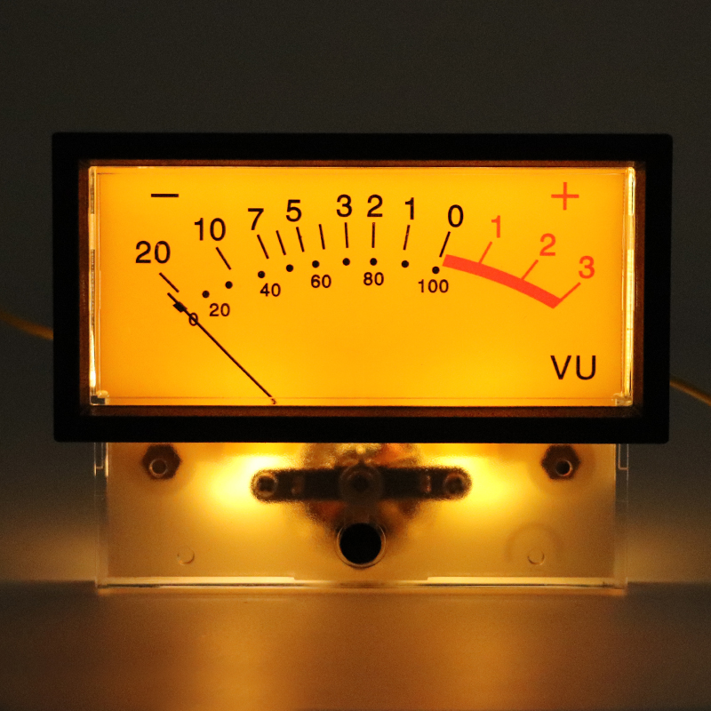 Audio LED VU Meter dB Volume Display Sound Level Indicator for Home Audio, Studio & DIY Projects
