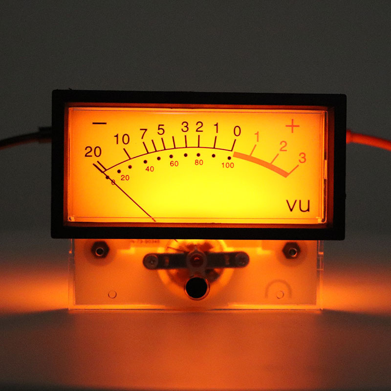 Audio LED VU Meter dB Volume Display Sound Level Indicator for Home Audio, Studio & DIY Projects