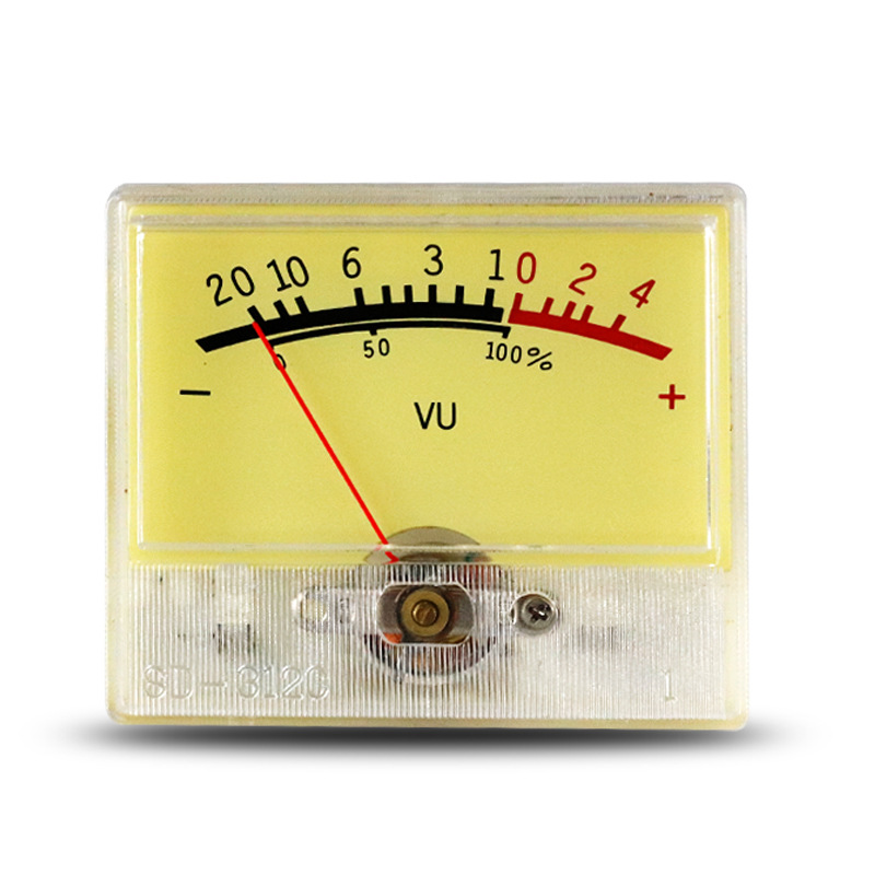SD-312C Digital Panel Ammeter High Precision Audio Volume Power Amplifier with Sound Level and Head Pressure Vu Meter
