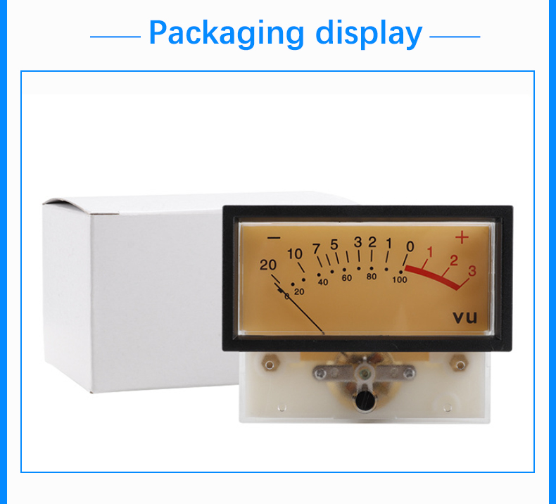 Sound Level LED Audio dB Volume Meter Music Spectrum Display for Amplifier Speaker DJ Studio Equipment