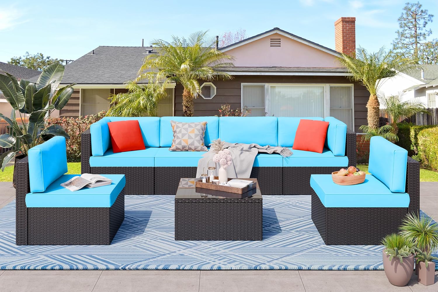  5 Piece Patio Furniture Sets