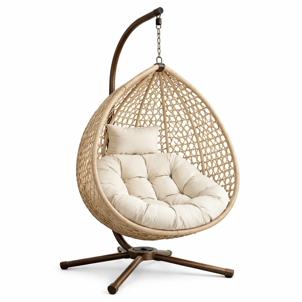 Fauteuil œuf suspendu - homelyroomzone