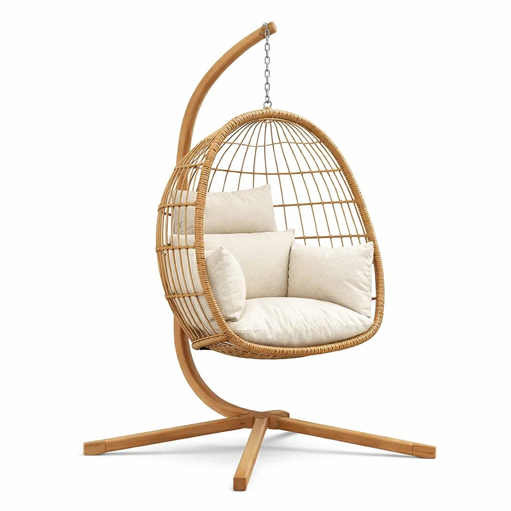 Fauteuil œuf suspendu - homelyroomzone