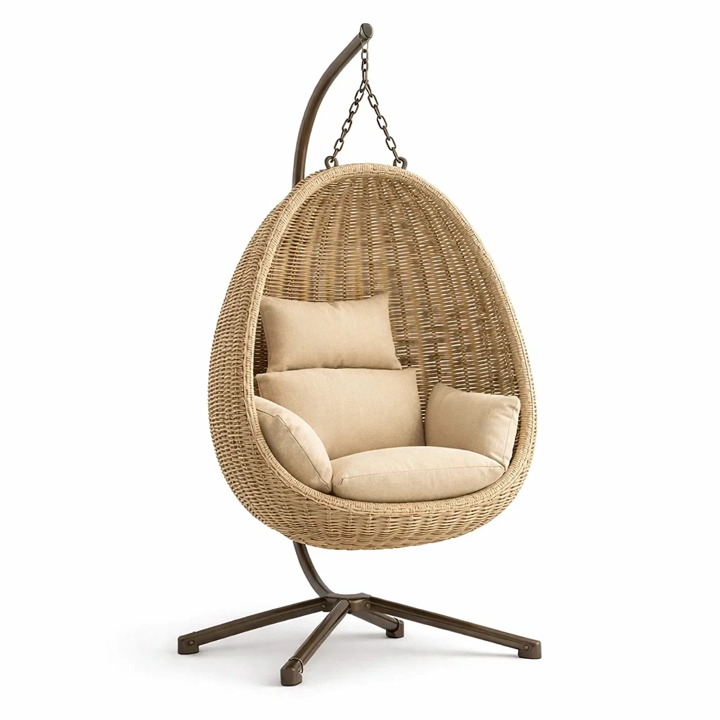 Fauteuil œuf suspendu - homelyroomzone