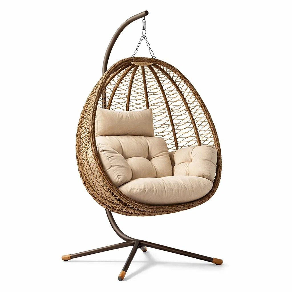 Fauteuil œuf suspendu - homelyroomzone