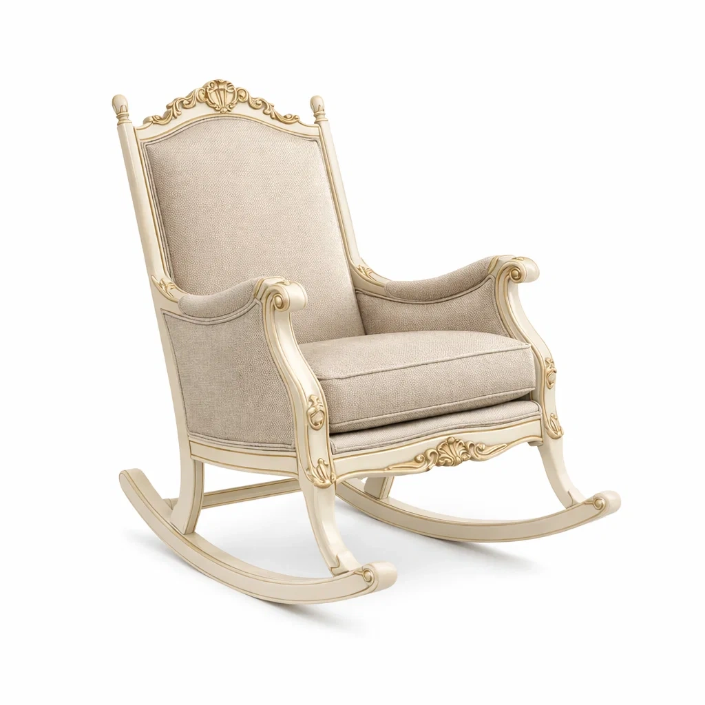 Fauteuil à bascule - PUREHOMECRAFT