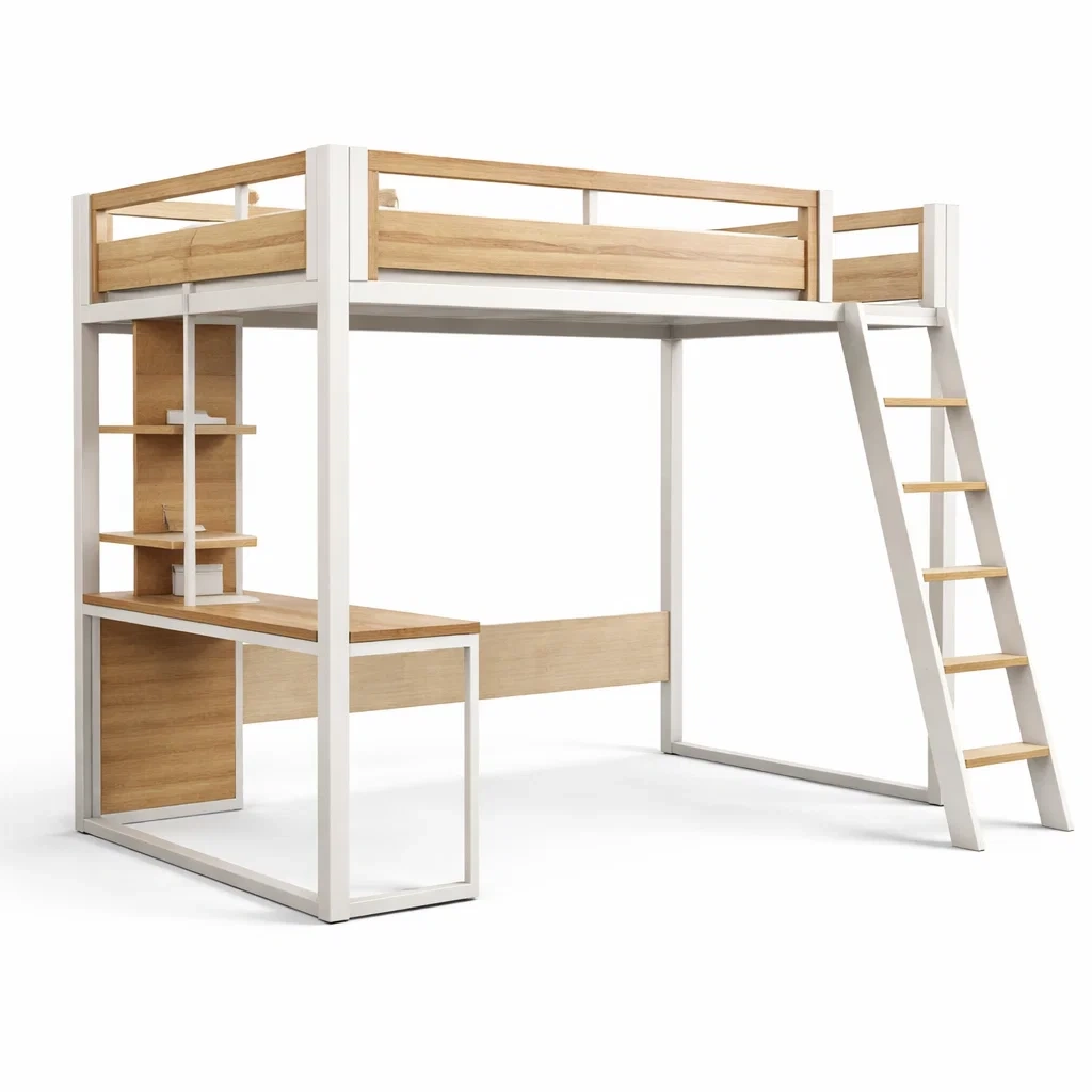 Loft bed-HavenLoria