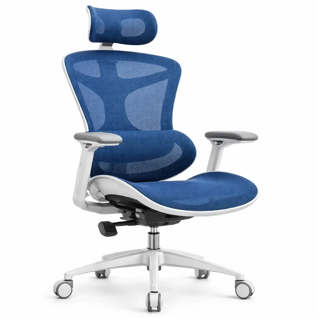 Ergonomic Mesh Office Chair with Headrest-urbinoo