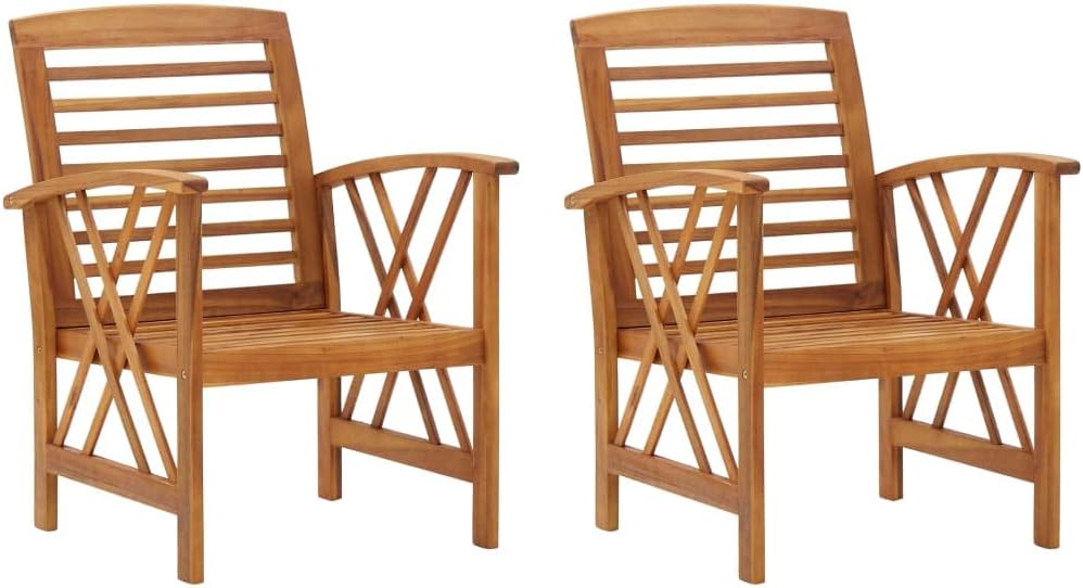 Patio Chairs 2 pcs
