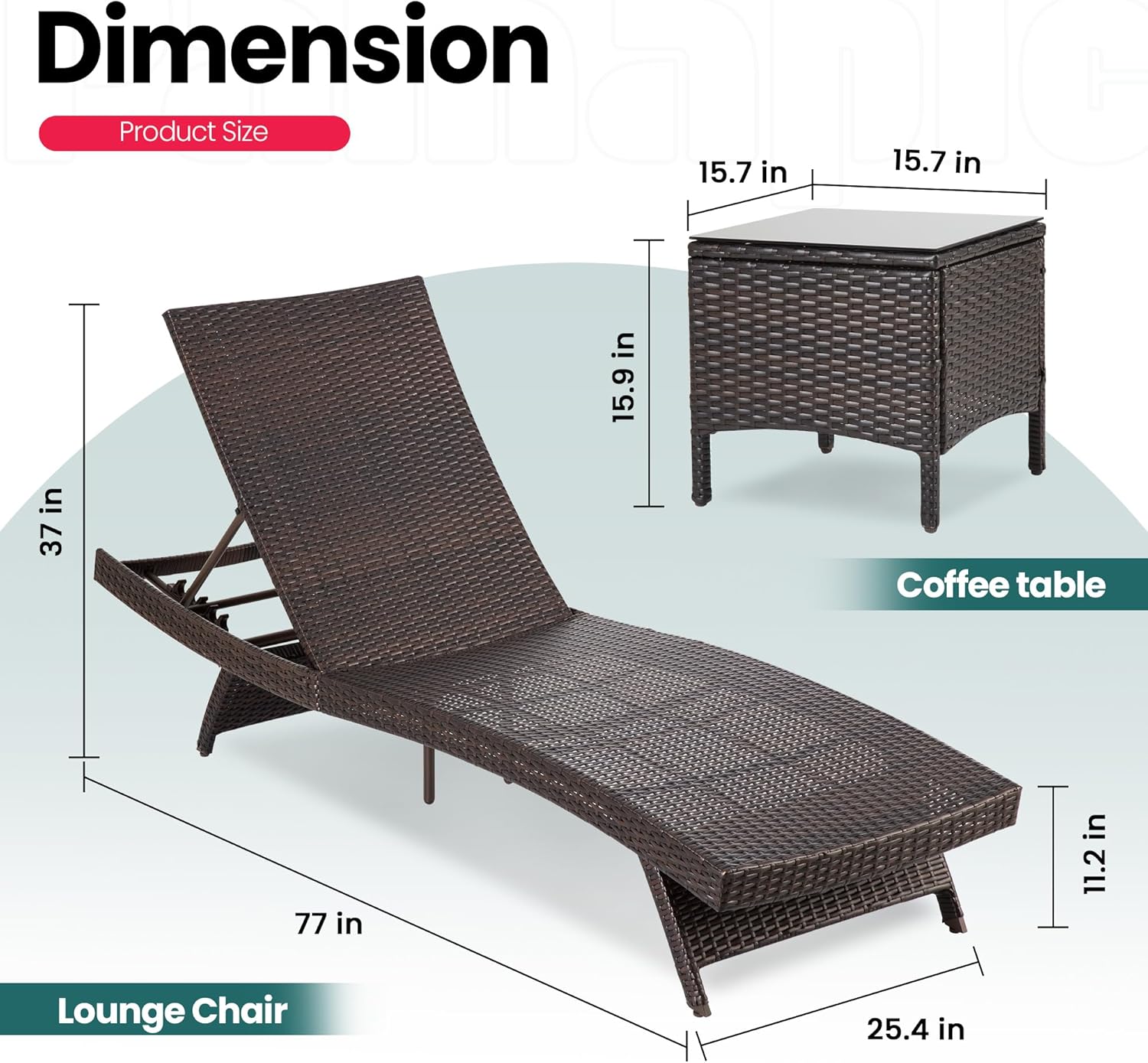 Patio Chaise Lounge