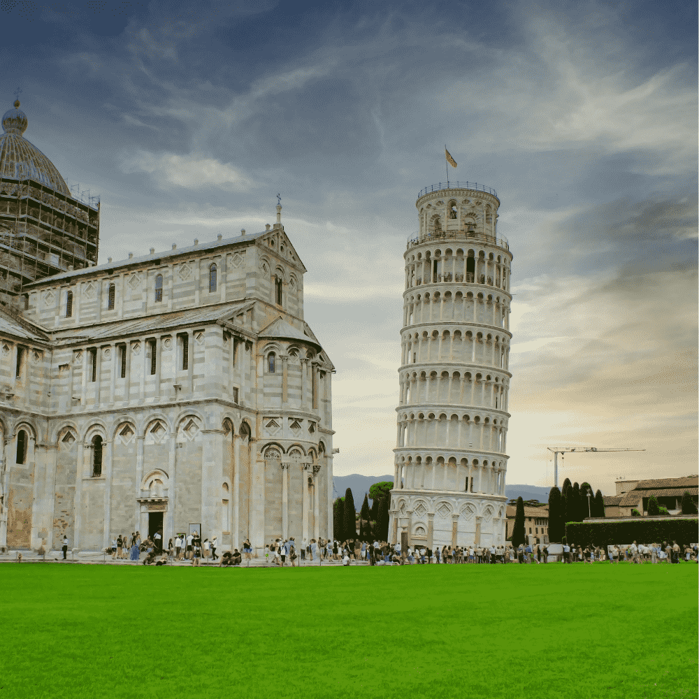 Italy eSIM – Leaning Tower of Pisa and Cathedral, travel eSIM for Italy
