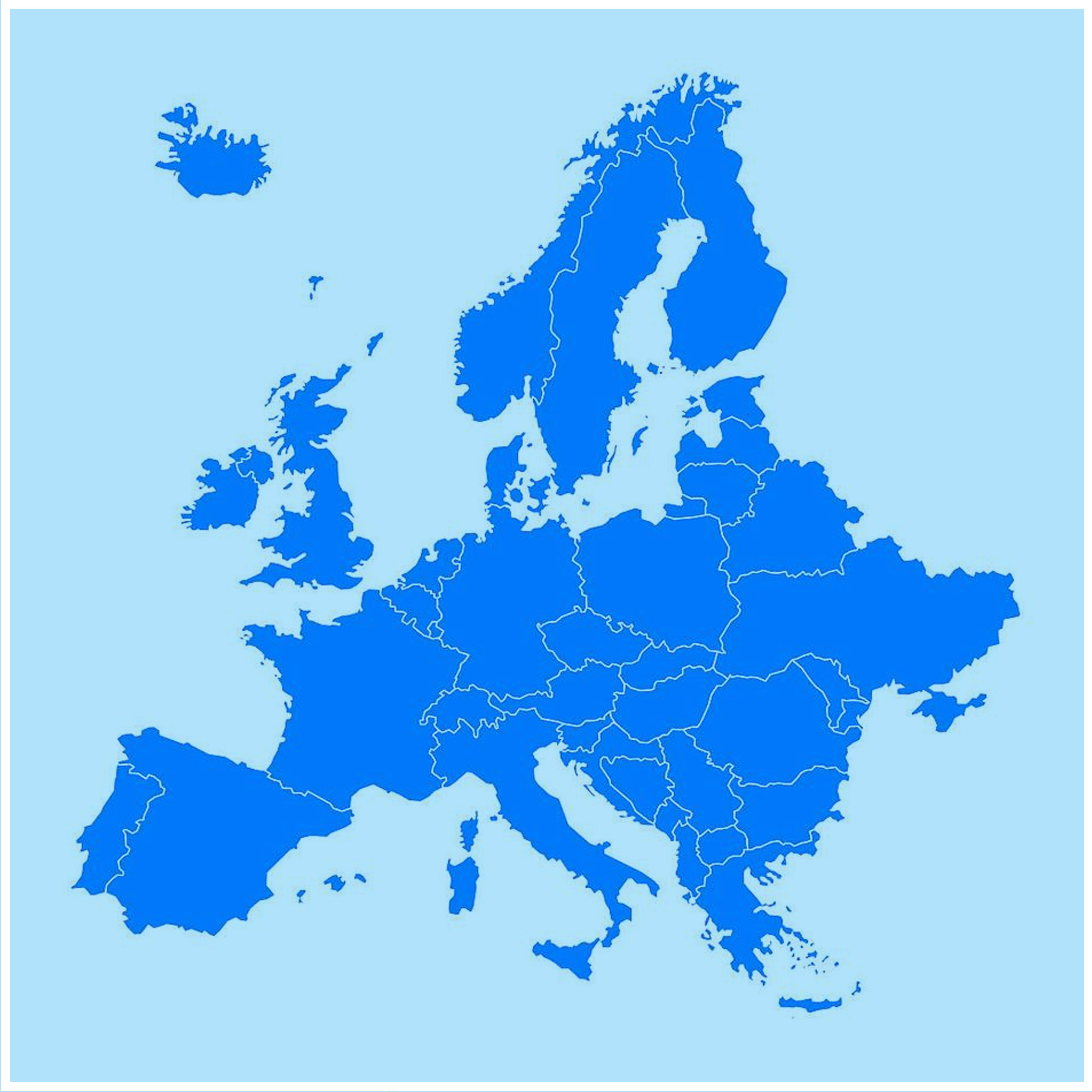 【Universal plan for 44 European countries】eSIM data is valid in 44 countries worldwide, supports one-click switching