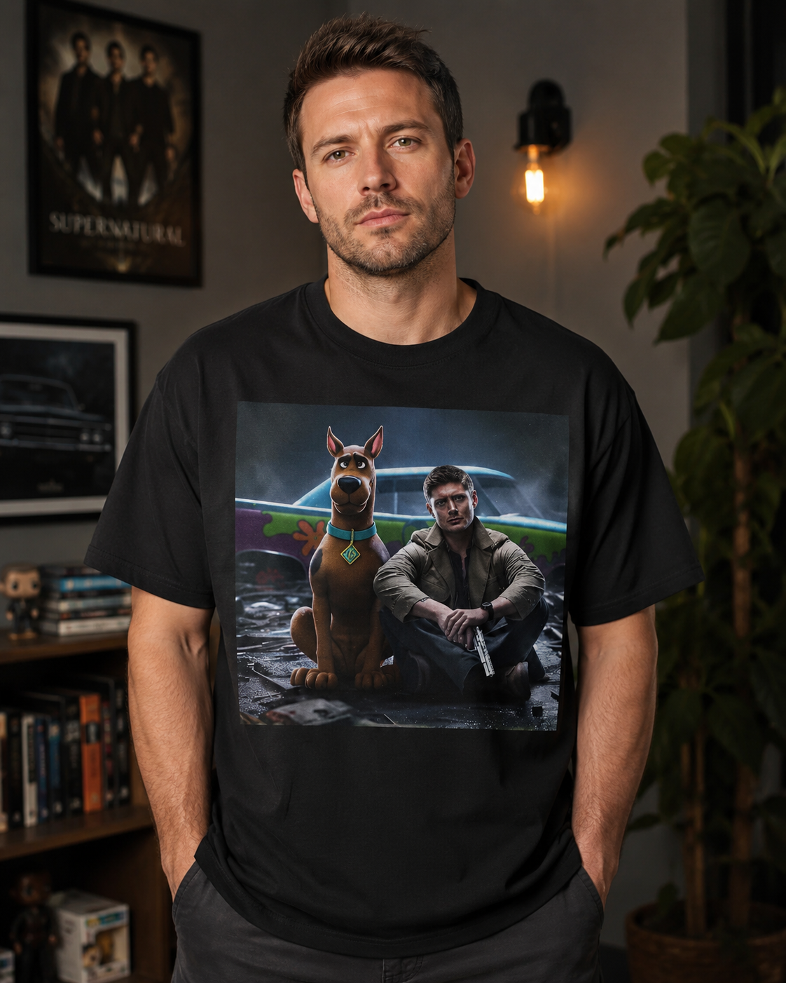 Cartoon Crime Parody Graphic T-Shirt – Vintage Dark Humor Streetwear Tee Inspired by Classic Animation