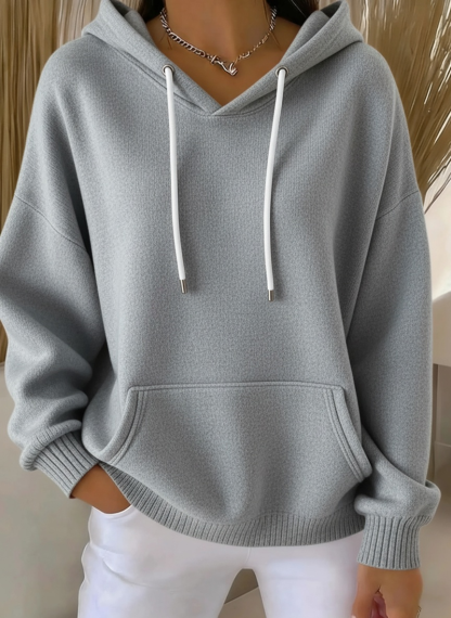 🎄Christmas Clearance Sale🔥Women's Casual kint Jacquard Multicolor Hoodie