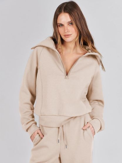2024 Fall Trendy Outfits Oversized Two Piece Sweatsuit