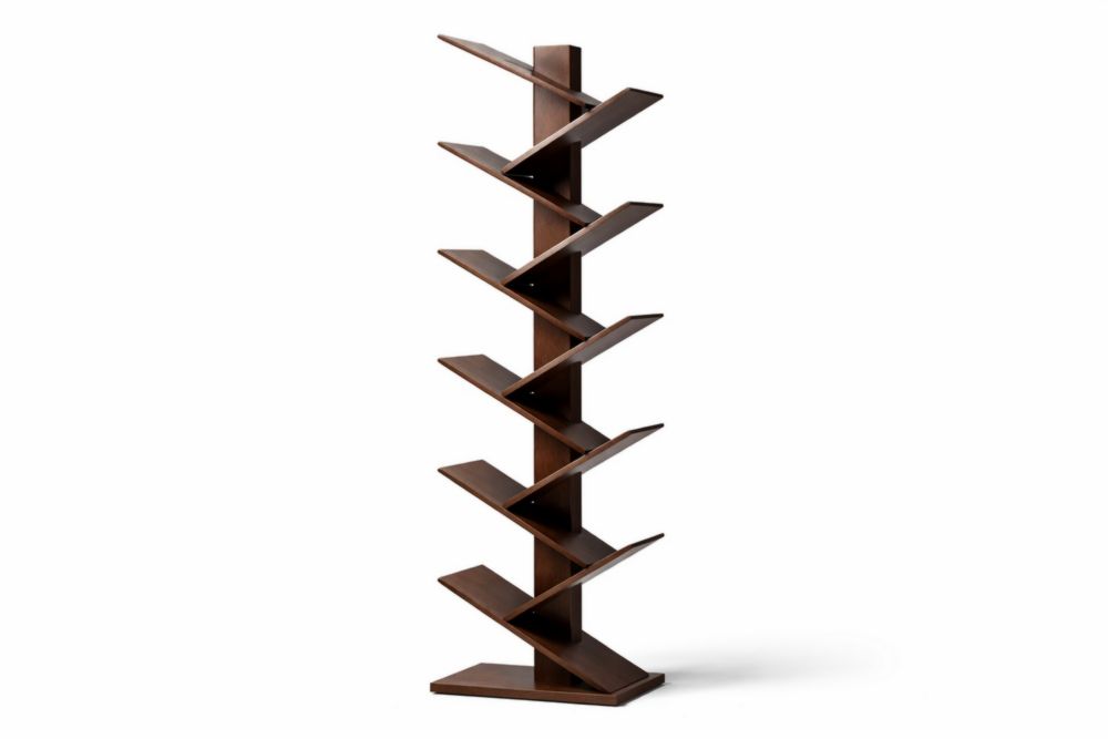 Étagère en bois marron 180 cm