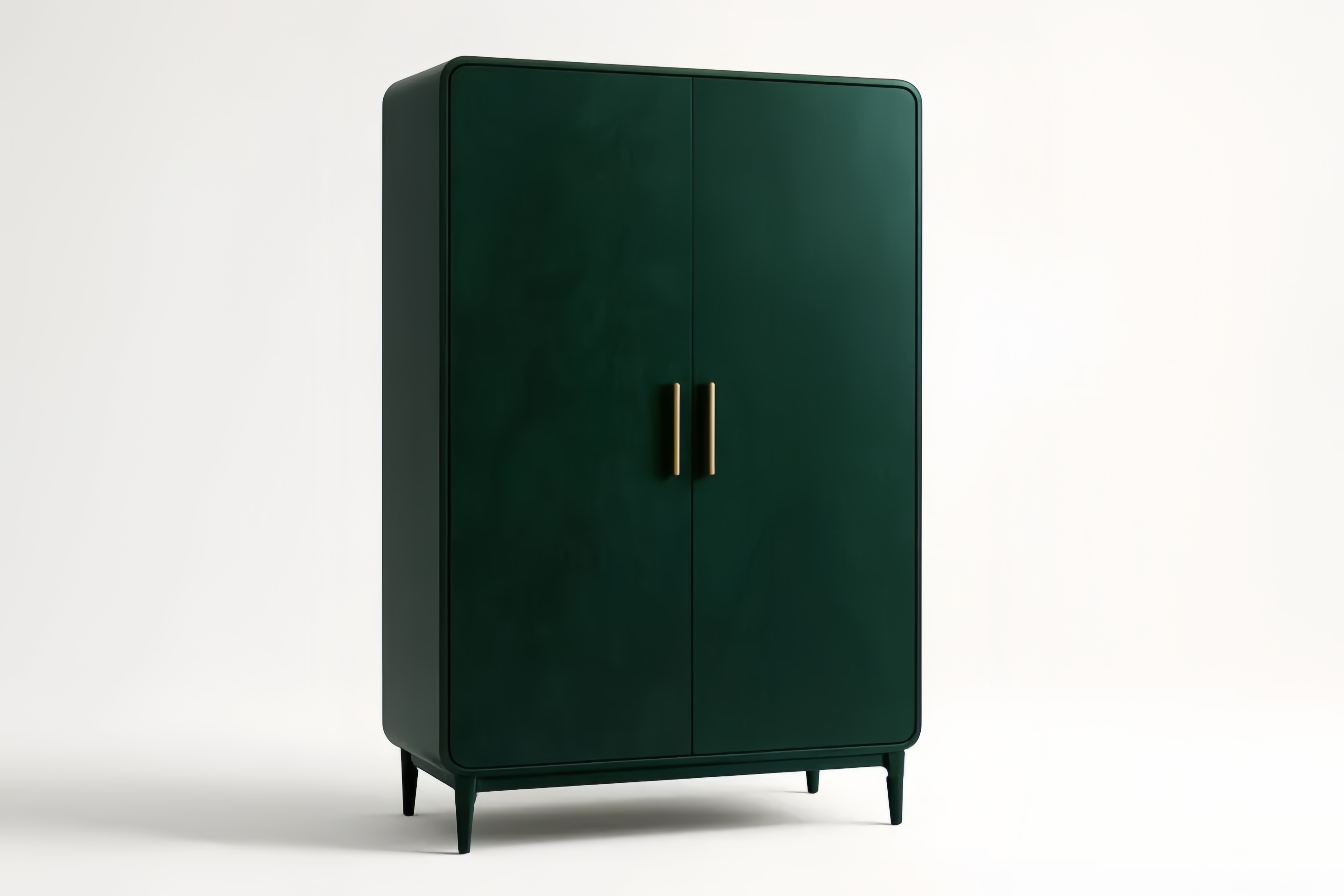 Armadio Doppia Porta Legno Verde