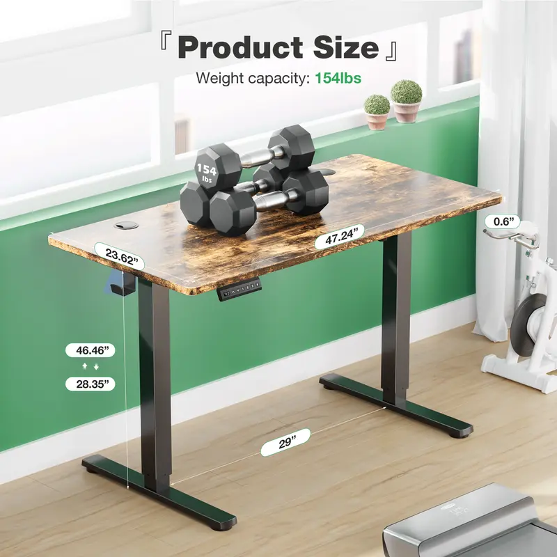 Electric Height Adjustable Standing Desk