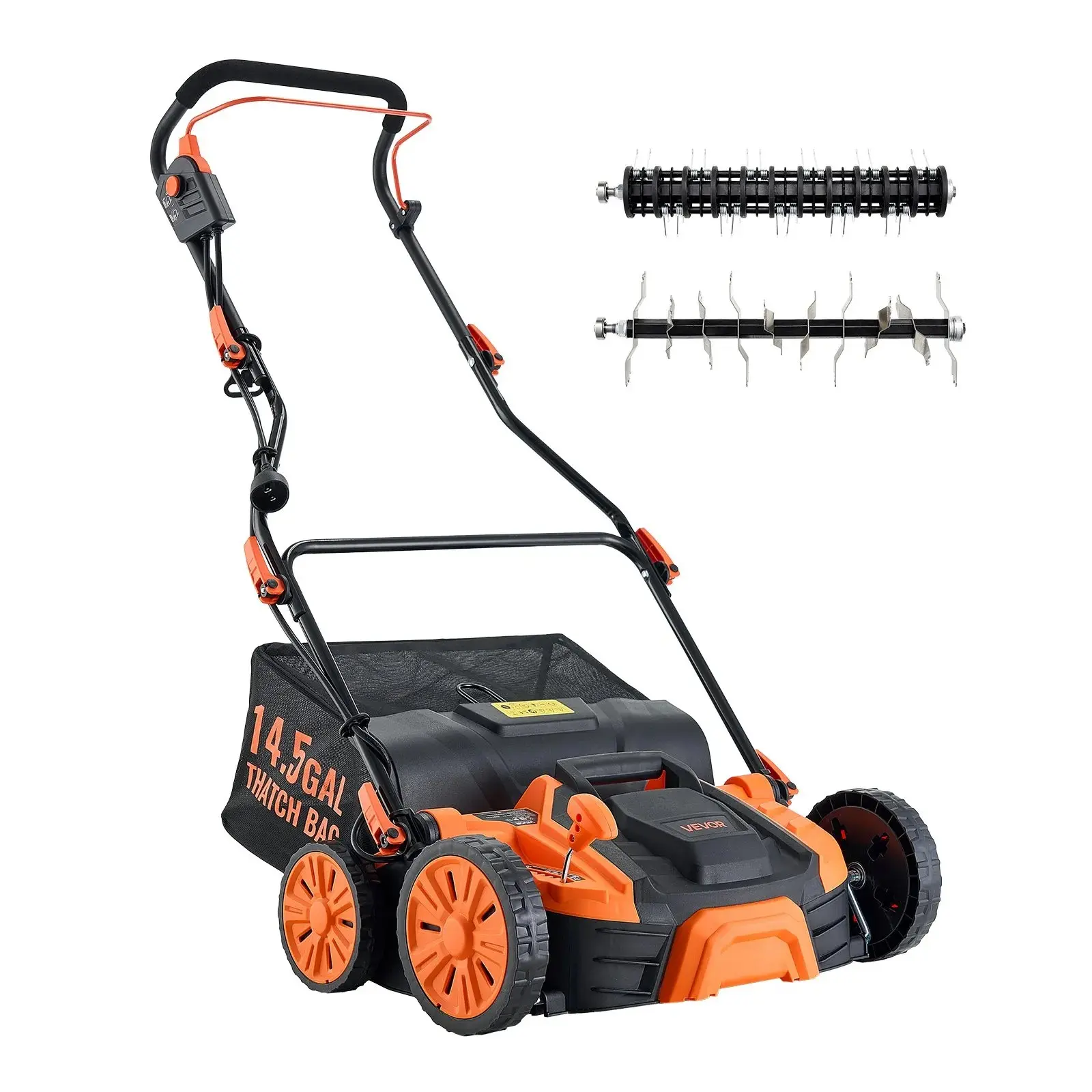 2-in-1 Electric Dethatcher and Scarifier Lawn Dethatcher