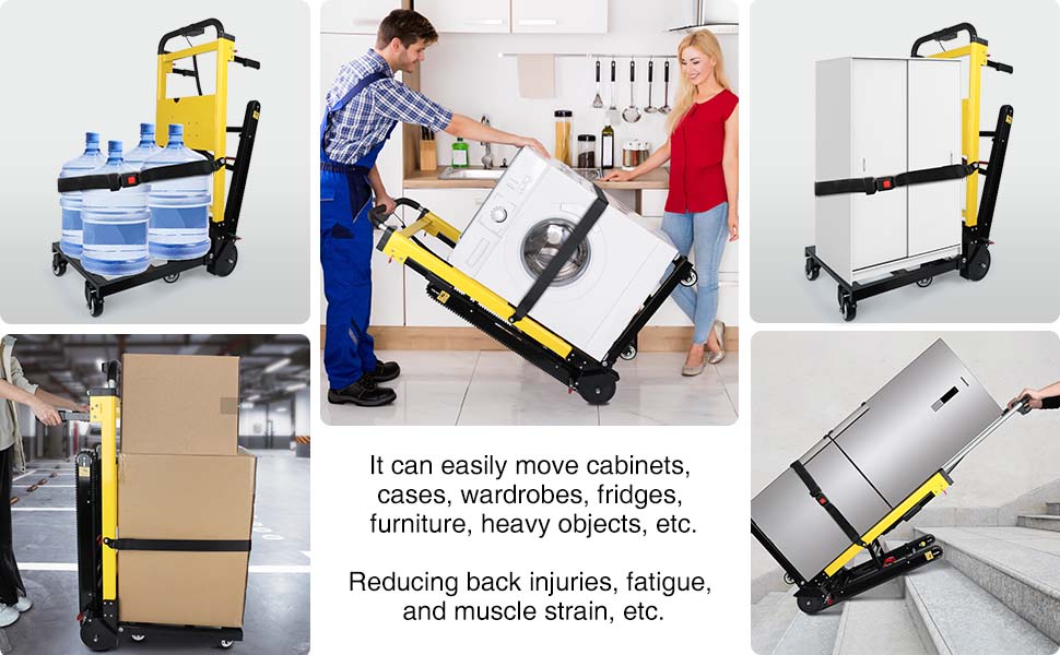  200W Electric Stair Climbing Hand Trucks Dolly