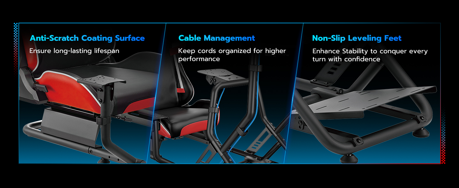 race simulator cockpit