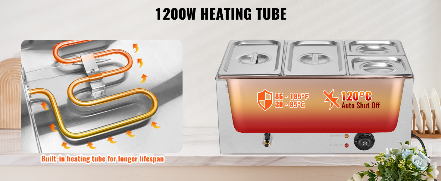 steam table food warmer