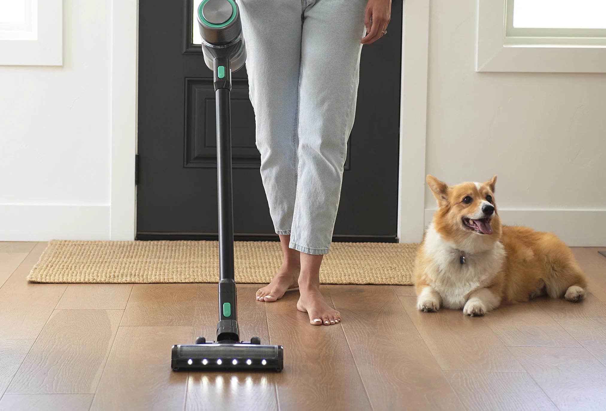 Wyze Cordless Vacuum S &mdash; Lightweight Stick Canister Vac, Rechargeable, Powerful 20,000Pa Suction, Great for Home/Car, Rugs, Hardwood Floors, Carpets