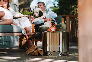 Fire Pit + Stand Bundle