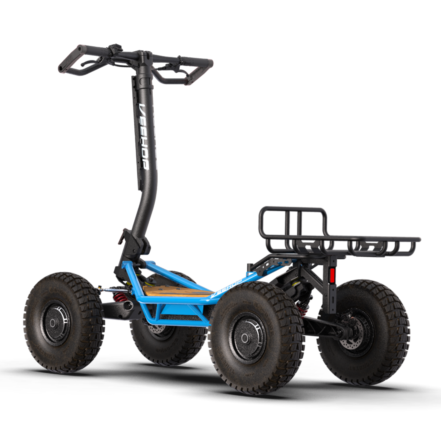 VEEHOP tout terrain à 4 roues motrices avec selle pliable 3200w / 6400w 40ah