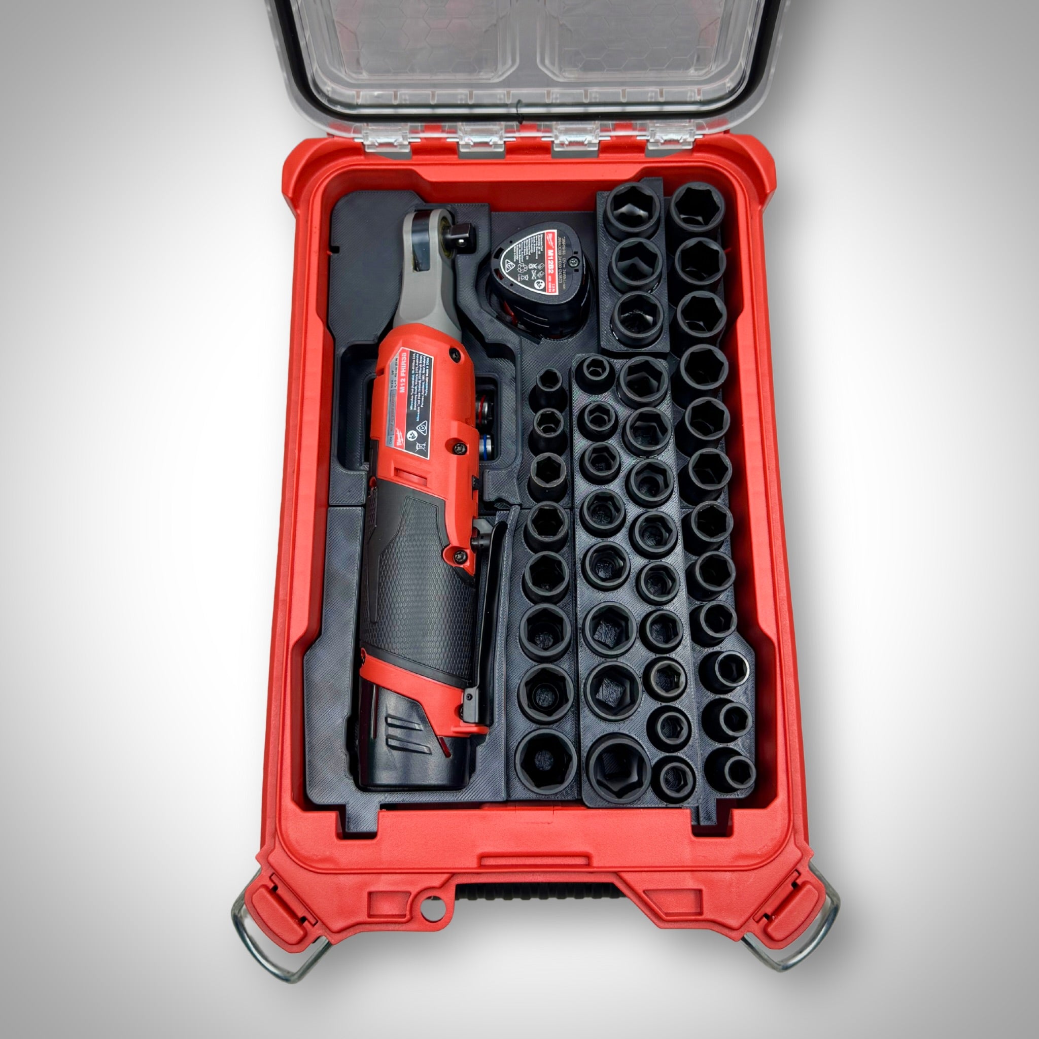 M12 Ratchet & 3/8" Socket Set Insert for Packout™ Compact Organiser