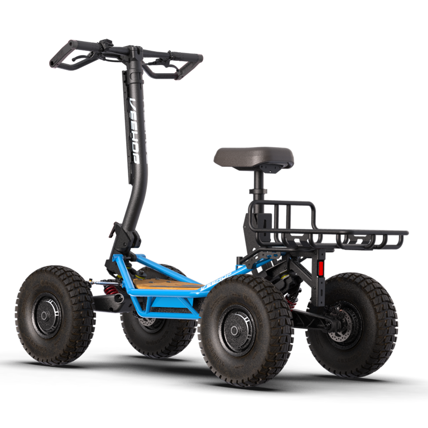 VEEHOP tout terrain à 4 roues motrices avec selle pliable 3200w / 6400w 40ah