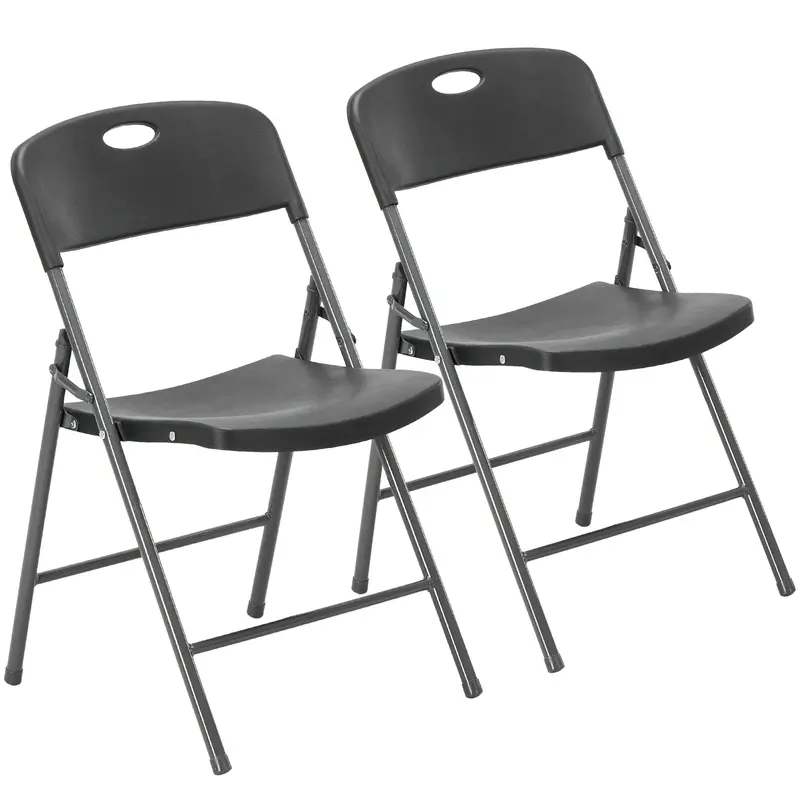 Folding Chairs with Ergonomic Back