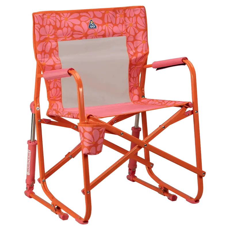 Freestyle Rocker Foldable Rocking Camp Chair